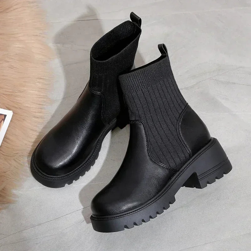 UrbanLift Platform Chelsea Boots
