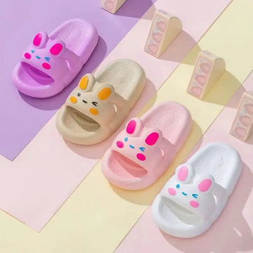 Premium Bunny Thick Sole Kids Slippers