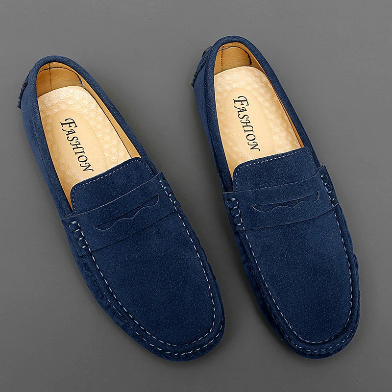 Heritage Suede Driving Loafers
