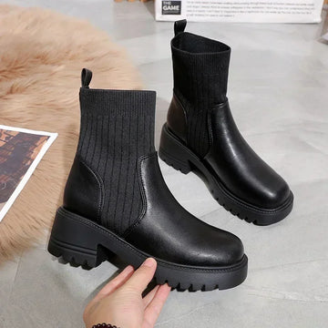 UrbanLift Platform Chelsea Boots