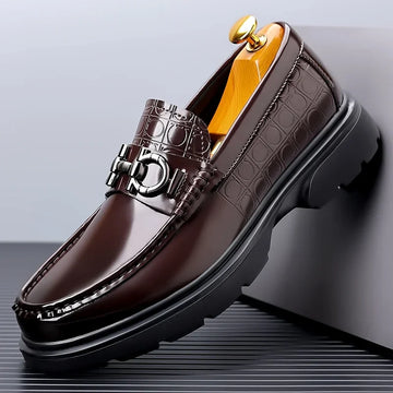 Brangdy Classic Leather Oxford Shoes