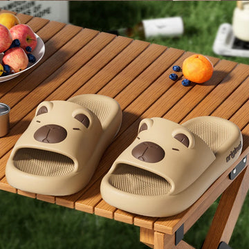 CozyCapy Plush Comfort Slides